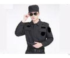 Formal Collar Security Dress Uniform Velcro Opening And Closing Chest Bag Design