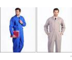 Anti Static Flame Retardant Insulated Coveralls Oil Resistant For Gas Station