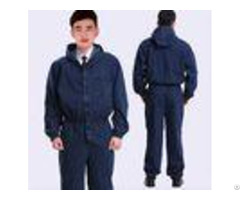 Cotton Flame Retardant Insulated Coveralls Acidproof Fire Protective Clothing