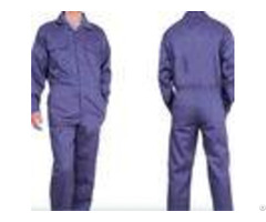 Mens Summer Flame Retardant Insulated Coveralls Dark Blue Tc Twill Midleweight