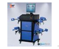 Wide Angle Blue Ccd Wheel Aligner Automatic Machine With Wireless Communication System