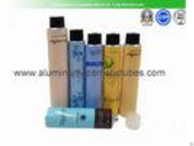 Body Lotion Aluminum Cosmetic Tubes 100ml Volume 175mm Length Eco Friendly