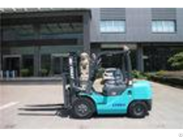 1670mm Long Small Fork Truck 4 5m 2 Stage Mast Forklift 3 5 Ton 500mm Load Center