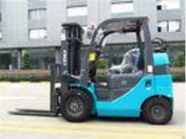 2500kg Enclosed Short Mast Forklift Eu Standards Material Handling Trucks