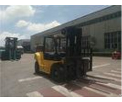 Chinese 8 Ton Diesel Forklift Truck With 4 5m Triplex Mast 2270mm Fork Length