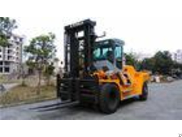 Factory Workshop Diesel Forklift Truck 15 Ton Capacity 1600mm Fork Length