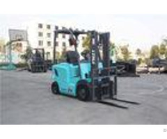 Portable Electric Forklift Truck 1 5 Ton With 48v Battery Work In Refrigeration Storage