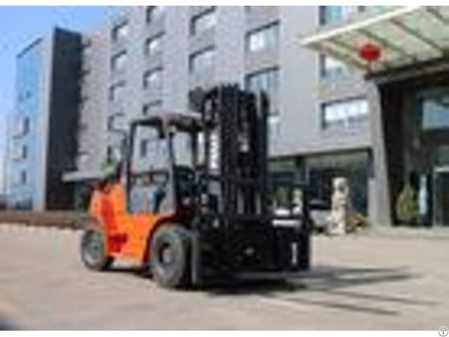 Dual Fuel Hydraulic Gasoline Forklift Truck 3 Stage Mast 200mm Ground Clearance