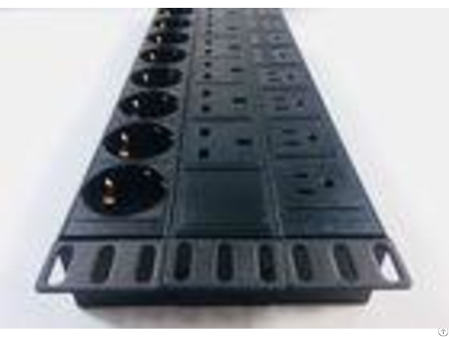 Patchboard Cabinet Pdu Power Strip Good Elasticity For Lightning Protection