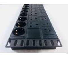 Patchboard Cabinet Pdu Power Strip Good Elasticity For Lightning Protection