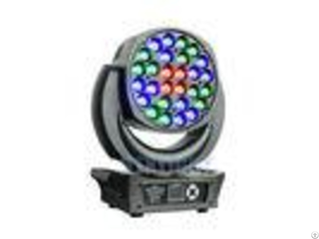 Electronic Focusing Led Wash Moving Head Light 28x25w With 16 Bit Resolution