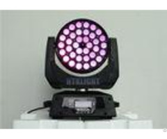 Rgbw Color Mixing Stage Moving Head Light With 15 50 Degree Zoom Angle