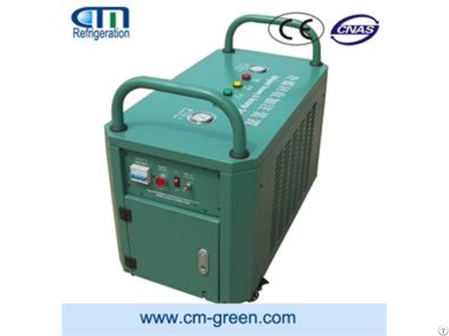 Cm5000 Light Commercial Refrigerant Recovery Machine For Screw Units