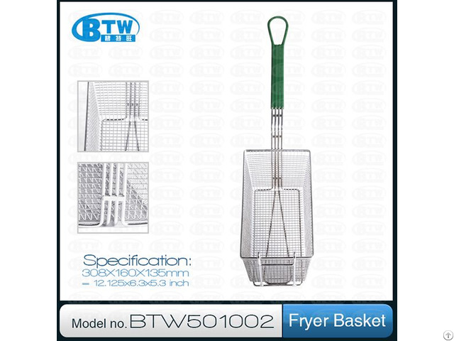 High Quality Stainless Steel Kitchen Fryer Pasta Basket