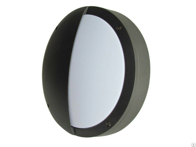 Eyelid Led Bulkhead Wall Light 270 270mm 85 265vac 20w 1600lumen For Outdoor Application