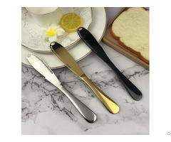 Unique Cheese Tools Hot Sell Gold Stainless Steel Butter Knife