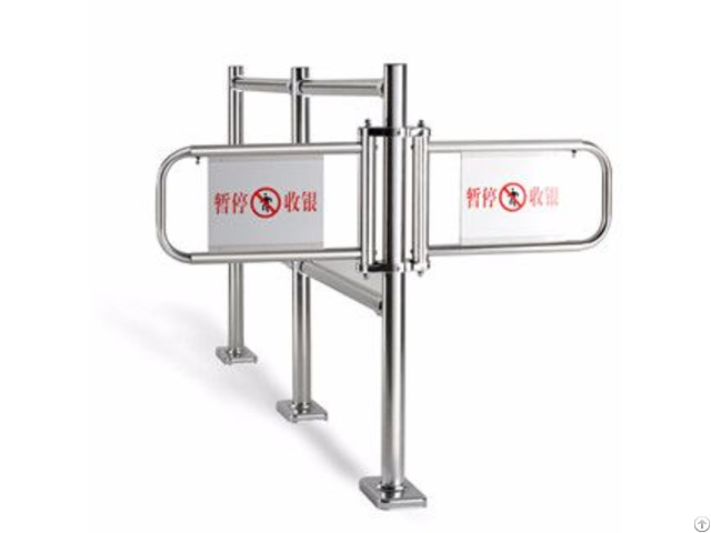 Specially Designed Supermarket Single Double Open Checkout Counter Cash Swing Gate