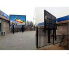 Commercial P10 Outdoor Full Color Led Display Hd With Iron Aluminum Cabinet