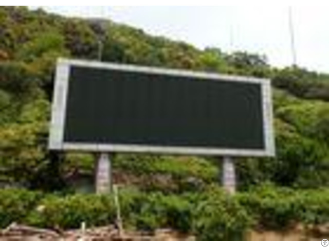 High Brightness Outdoor Led Advertising Display With 1 4 Scanning 7500cd Sqm