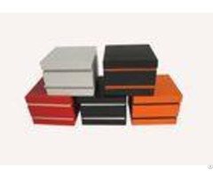 Handing Hold Plastic Watch Boxes Folding Multiple Color With Square Shape
