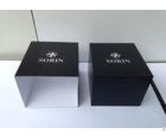 Customized Luxury Watch Box Recycled With Glossy Matt Lamination