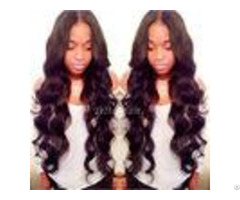 No Chemical 100 Percent Brazilian Human Hair Extensions Wet And Wavy Weave