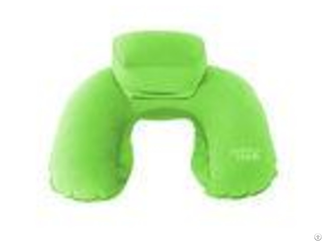Custom Holiday Cushion Inflatable Travel Neck Pillow U Shape For Airplane Bedding