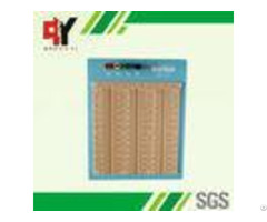 Reusable Big Brown Solderless Breadboard 2420 Points With Blue Plate