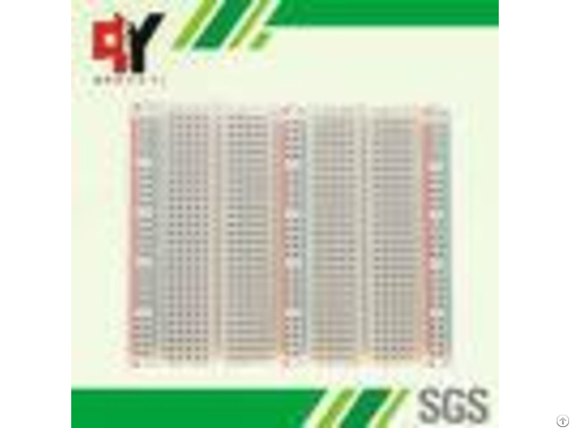 Educational Electronic Circuit Breadboard 3 Distribution Strips With Lines