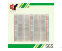 Educational Electronic Circuit Breadboard 3 Distribution Strips With Lines