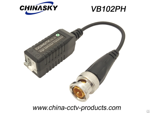 One Channel Passive Video Balun With Ce Approval Vb102ph