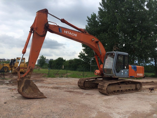 Used Hitachi Excavator Ex200