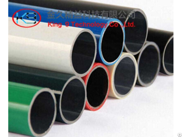 Coated Tube For Lean Rack Systems