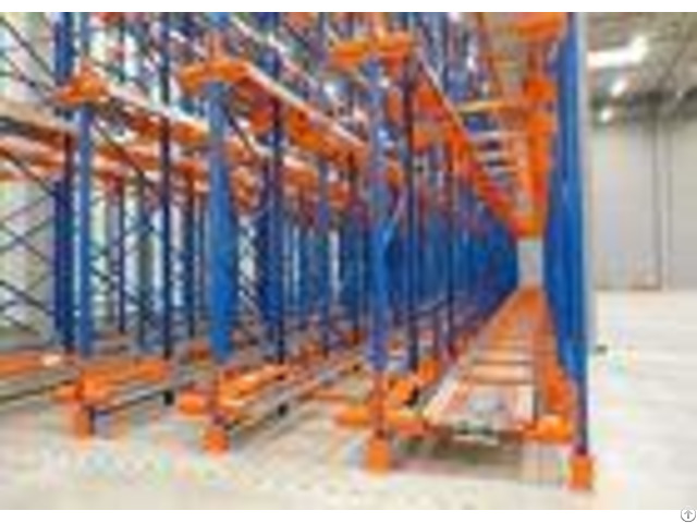 Selective High Density Radio Shuttle Racking System Anti Corrosion Heavy Duty