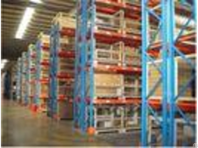 Industrial Adjustable Heavy Duty Pallet Racks Double Deep For Distribution Centers