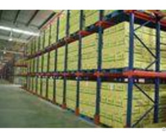 Logistics Center Industrial Steel Drive In Pallet Racking System For Warehouse