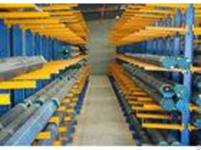 Heavy Duty Industrial Cantilever Pallet Racking For Timber Lumber Long Pipes