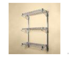 14 Inch Deep Wall Mounted Cantilever Brackets Adjustable Residential Shelving Storage Racking