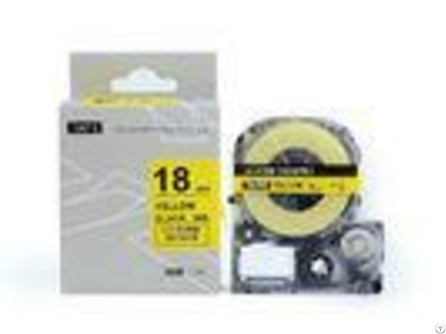 Sc6yw Sc9yw King Jim Label Tape Cassetteyellow On Black 12mm 24mm Refill