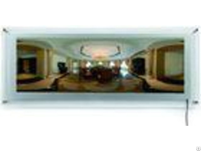 34 Inch X 11 Inch Backlit Crystal Led Light Box 2835 Smd Strip For Restuarant Menu Display