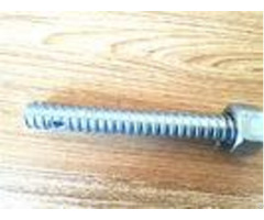 Forged Hex Head Forming Coil Thread Bolts Construction Formwork Accessories