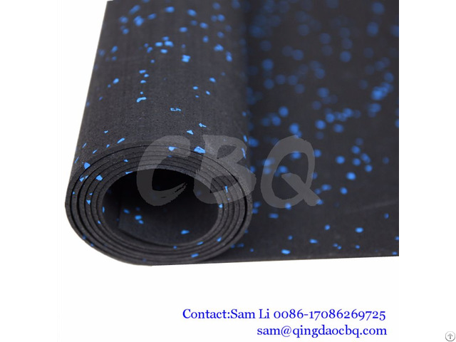 Gym Fitness Rubber Flooring Rolls