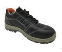 Artificial Leather Slip Resistant Safety Shoes High Stability Size Custom For Executive