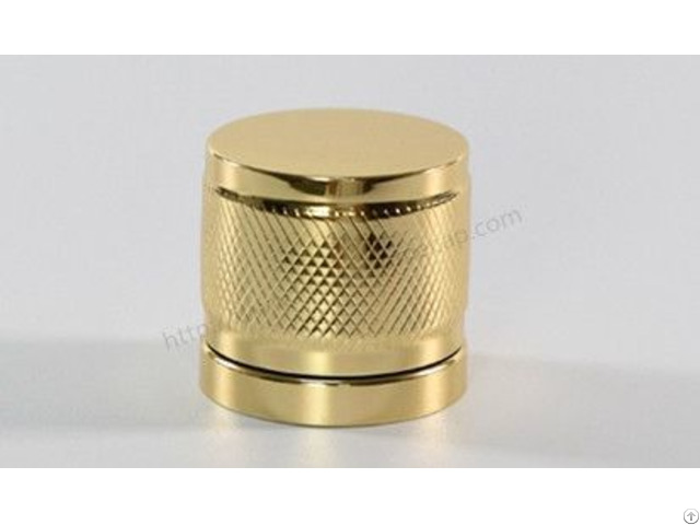 Golden Aluminum Perfume Cover Exporter