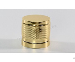 Golden Aluminum Perfume Cover Exporter