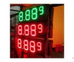 Multiple Size Led Gas Station Signs With Rear Front Access Single Double Side