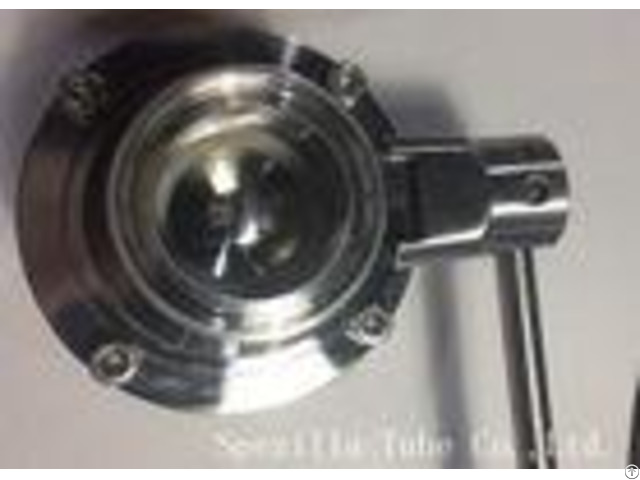 High Performance Sanitary Butterfly Valves 1 Inch For Dairy Precision Throttling