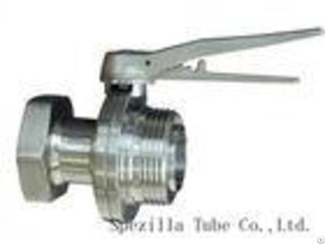 Tp304 Tp316l Sf1 Polished Stainless Steel Fittings And Valves For Beverage Dairy Wind Equipment