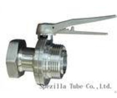 Tp304 Tp316l Sf1 Polished Stainless Steel Fittings And Valves For Beverage Dairy Wind Equipment