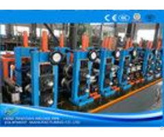 Adjusted Erw Tube Mill Production Line Energy Saving Blue Color Hg32